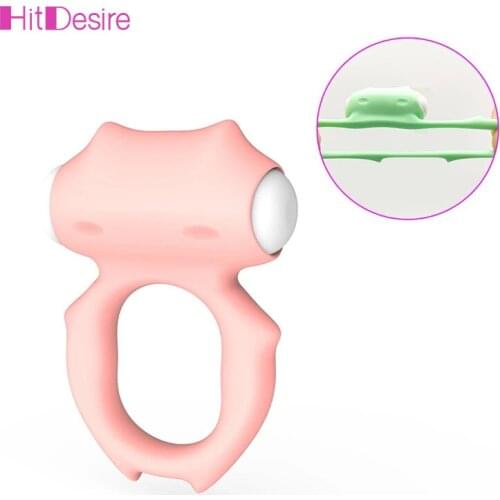 HitDesire Penis Ring Silicone Sexual Kit Bendable Time Lasting Ring for Time Delay Adult Sex Toys