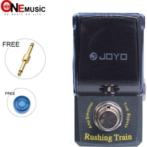 Joyo JF-306 Rush Train Amp Simulator Effect guitar pedal VOX Style Ironman Mini Series with pedal connector