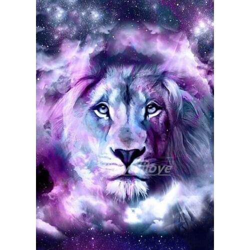 5D DIY full Diamond painting Colored lion Painting famous fairy tales Rabbit Peter series diamond edbroidery Sale picture FG1322