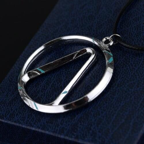 Cosplay Round Geometric-Atlas Necklace Dahl Mordecai Lilith Roland Brick Claptrap Silver Color Pendant Game Jewelry Wholesale