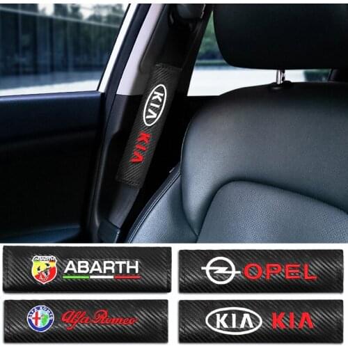 Car Styling Auto Interior Accessories Automobile Decoration Shoulder Seat Belt Cover Case For Volkswagen VW CC T-ROC Golf 5 6 7