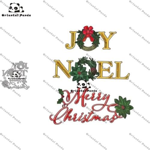 New Dies 2020 Christmas greetings Metal Cutting Dies diy Dies photo album cutting dies Scrapbooking Stencil stamps metal die cut