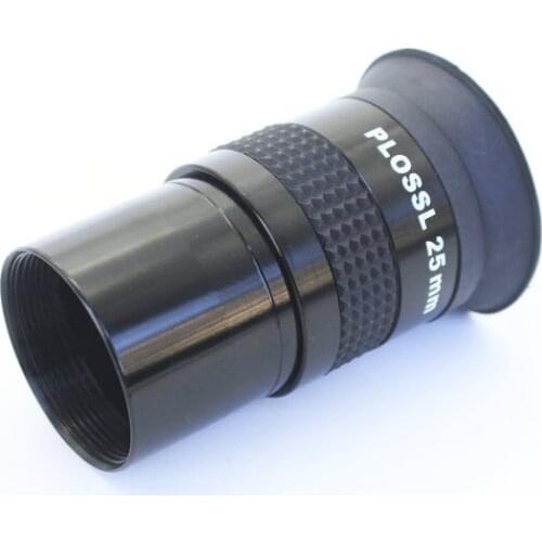 Datyson 1.25"/31.7mm Eyepiece Fully Coated 25mm Film Plossl Astronomical Telescope Ocular Metal for Astro Lens fast shipping