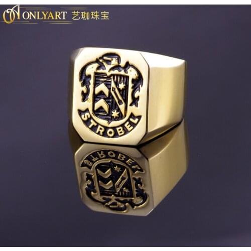 Onlyart Gold Rings For Men