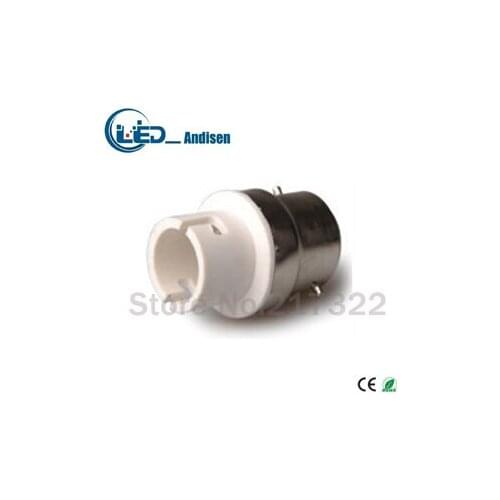 B22 TO BA15D adapter Conversion socket High quality material fireproof material GU24 socket adapter Lamp holder