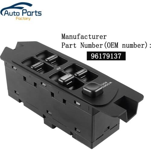 Power Window Switch For Daewoo Glass Lift Switch 96179137 96179135 96210779 96179136