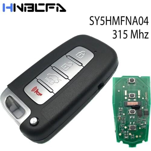 315MHZ SY5HMFNA04 For HYUNDAI Elantra Genesis Veloster Equus Tucson Sonata Azera 2009-2015 4 Buttons Remote Smart key