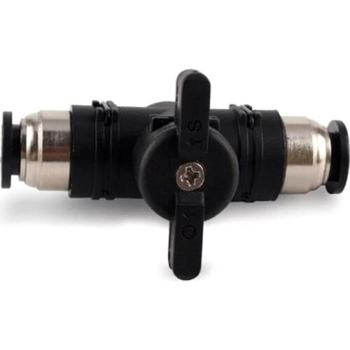 Hand Valve BUC-4 6 8 10 12mm Pneumatic Quick Quick Plug Tracheal Connector Manual Valve Ball Valve Switch