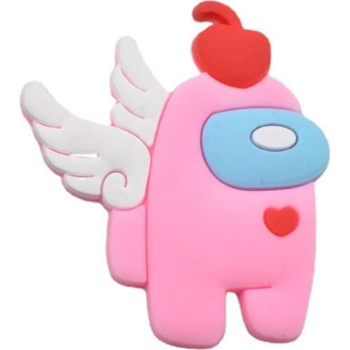 Hole Slippers Shoe Buckle Anime Cute Chars Croc Cartoon Game Decoration Designer Accesoire + Garden Shoe Decoration Fit Kid Gift