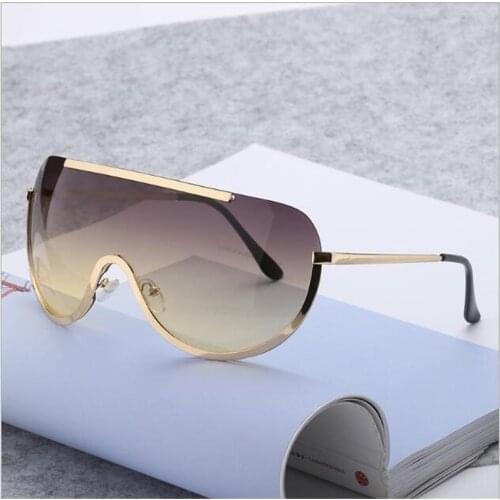 KAPELUS Brand sunglasses Metallic fashion sunglasses Conjoined sunglasses Ocean sunglasses