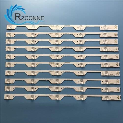 LED Backlight strip 5 lamp for TCL 55'' L55P1S-CF D55A930C 55HR330M05A5 V1 4C-LB5505-HR01J