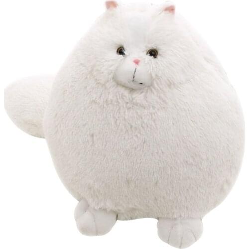 Fat Pet Cats Persian Cat Toys Pembroke Pillow Plush Toys Soft Stuffed Animal Plush Dolls Simulation Peluches Gifts Kids WW108