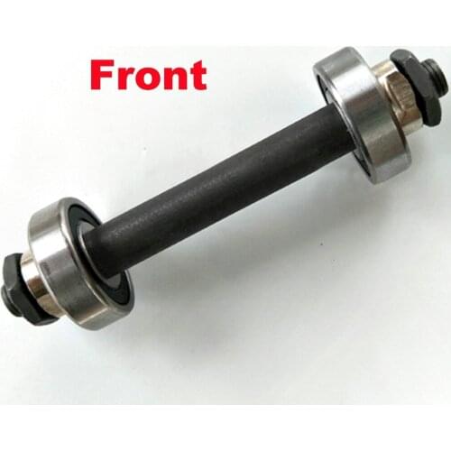 108/145mm Steel MTB Bike Bicycle Hub Front And Rear Axle 108/145mm Hollow Axle High Quality Cycling Accessories