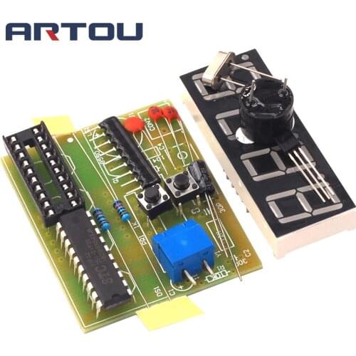 High Quality C51 4 Bits Electronic Clock Electronic Production Suite DIY Kits C51 Electronic Clock