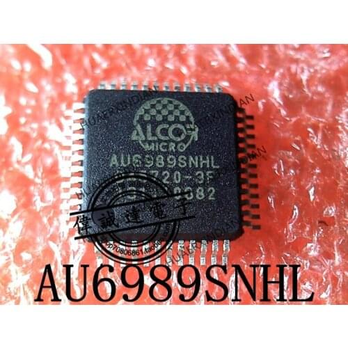 1Pieces New Original AU6989SNHL-3F AU6989SNHL LQFP48 In Stock Real Picture