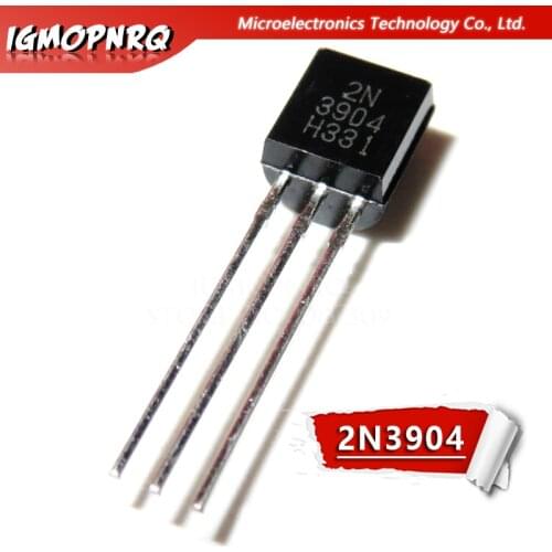 100pcs 2N3904 2N3906 2N4403 2N2907 2N4401 2N2222 PN2222 2N5401 2N5551 TO-92 TO92 hjxrhgal transistor