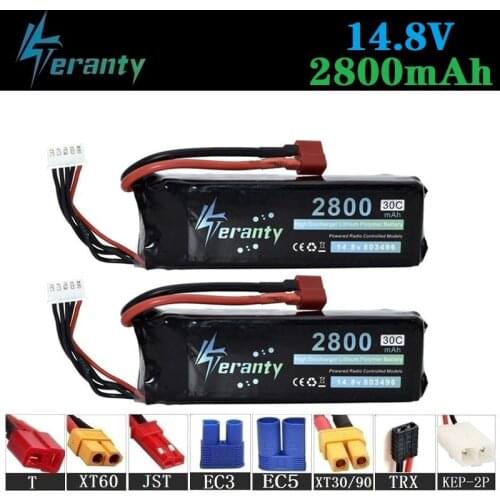 14.8V 2800mah 30C Rechargeable Battery 4s Lipo Battery for FT010 FT011 RC boat RC Quadcopter Helicopter Airplanes RC Car 803496