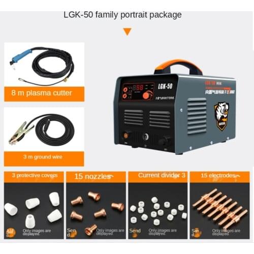 220V 9500W Plasma Cutting Machine LGK-50 Built-In Air Pump Integrated Machine Industrial Grade Welding Machine Cutting Machine