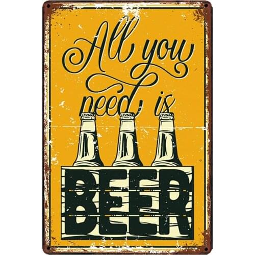 Cheers Tin Metal Beer 1 Wall Art Poster Wall Art Signs for Bar Pub Man Cave