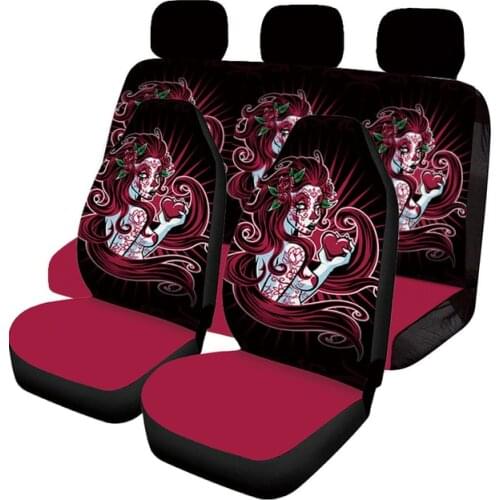 Aimaao Sexy Women Girl Car Seat Cover Fits Most Cars Truck SUV Van For Volvo Xc90 Toyota Avensis T25 Suzuki Samurai Kia Ceed