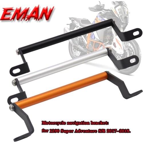 For 1290 SUPER ADVENTURE S/R 2017-2018 Motorcycle Support CNC Mobile Phone Holder Navigation GPS Plate Bracket Accessories