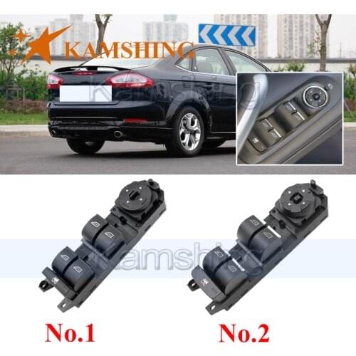 Kamshing For Ford Mondeo MK4 S-MAX GALAXY 07-12 Electric Power Window Glass Lift Control Switch Master Window Button