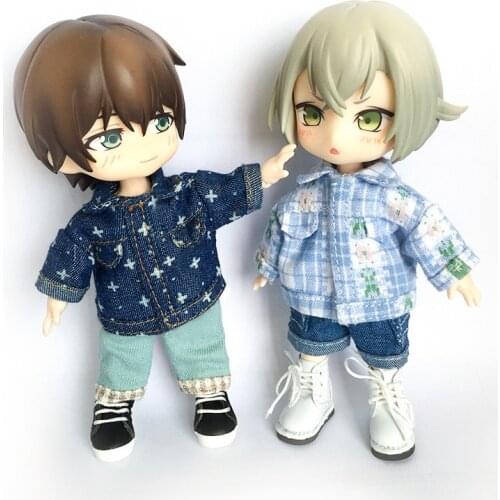 HOUZIWA OB11 Doll Clothes Body9 Molly GSC YMY1/12 BJD Doll Shirt