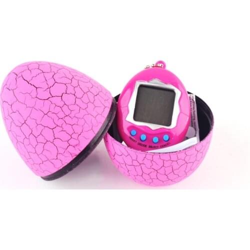 Mini Tumbler Dinosaur Egg Multi-colors Virtual Cyber Digital Pet Game Toy Tamagotchis Digital Electronic E-Pet Cute Gift