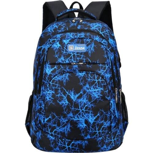 Fashion Leopard Women Backpack Teenage Girls School Bags Youth Nylon Student Backpack 2021 New