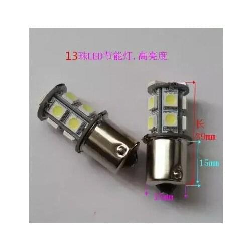 2020 New Direct Selling Ccc 12 Pcs Led Indicator Light Alarm Lamp B15 Bayonet Led12v24v30v3-5w Flat Instrument Patch Signal