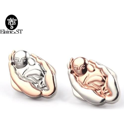 New Style Baby In Placenta Fashion Brooch Enamel Alloy Jewelry Chic Simple Gift Clothes Badge Pin For Pregnant Fashion Jewelry