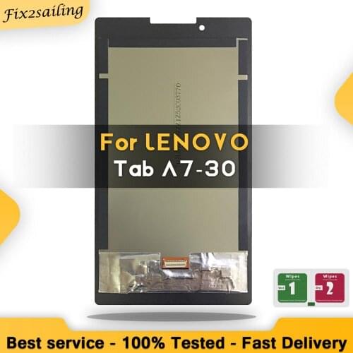 New LCD For Lenovo Tab A7-30 A3300 A3300T A3300-GV A3300-HV Touch Screen Digitizer Sensor LCD Display Screen Panel Monitor