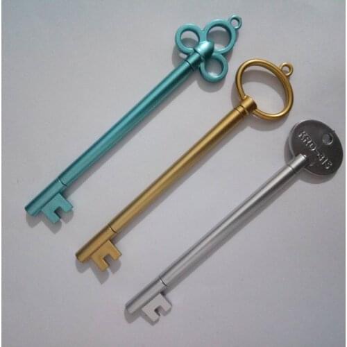 Wholesale 300pcs Office Stationery Retro Key Neutral Pen Student Cartoon Cute Signing Writing Pen Creative Plastic Fountain Pens