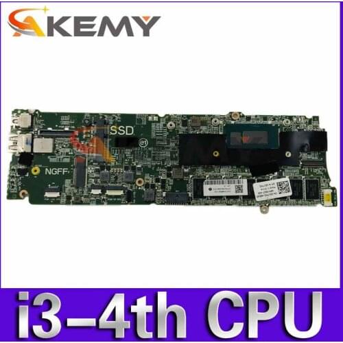 Original Laptop motherboard For DELL XPS 9333 I3-4010U Mainboard CN-03RR0X 03RR0X DAD13CMBAG0 SR16Q with 4GB RAM
