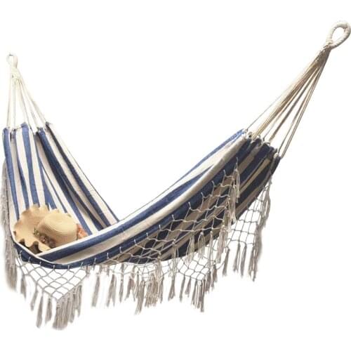 Portable Lightweight Parachute Nylon Hammock With Tree Straps For Backpacking Camping Travel Beach Garden Outdoor Camping Gear