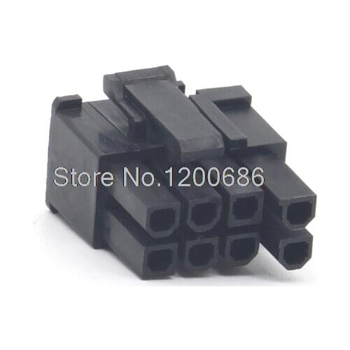 Molex 4.2mm 6 + 2 pin 8p Computer Power Plug ATX PIC-E Connector Slide Connector