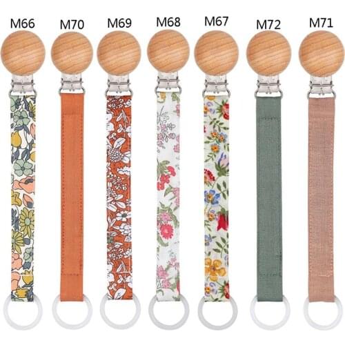 Pacifier Chain Strap Teether Nipple Holder Soother Belt Newborn Toddler Anti Fall Dummy Nursing Care Tools