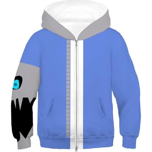 Undertale Hoodie Sweatshirt Pullover Streetwear Casual Hoodie Jacket Coat For Kids