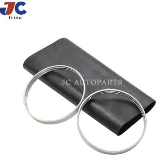 For Mercedes W220 S class Rear Rubber Air Spring Sleeve With Rings Air Suspension Bladder 2203205013 2203202338 1999-2006