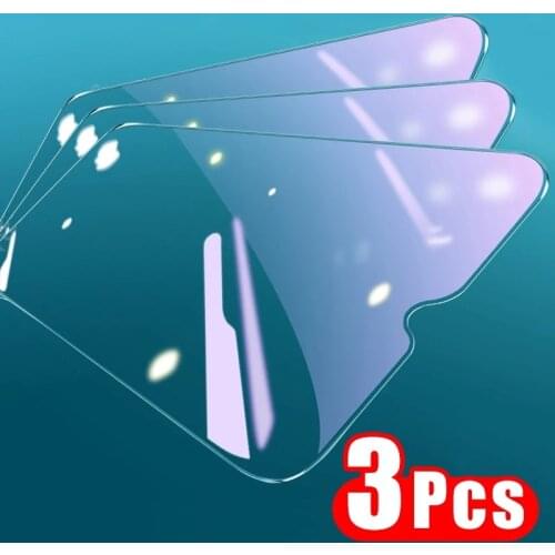 3PCS Full Cover Tempered Glass For Xiaomi Redmi Note 10 9 8 7 Pro 7A 8T 9S Screen Protector For POCO F2 Pro M3 X3 NFC Glass