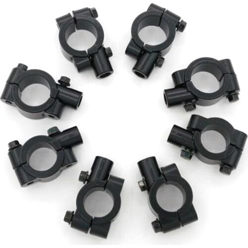 1pc Mount Brackets Clamps Mirror Mount Clamp Rear View Mirror Holder Motorcycle Bike Handlebar Mirror Adaptor Holder 8mm 10mm