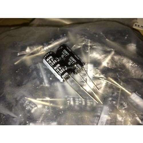100PCS 1000uF 16V ELNA RJB Series 10x20mm 16V1000uF Audio Capacitor