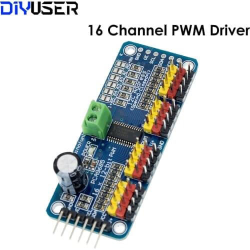 1pcs PCA9685 16 Channel 12-bit PWM Servo motor Driver I2C Module Robot