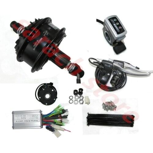 350W 24V brushless gear hub motor , electric hub motor , electric bicycle conversion kit , electric bike kit