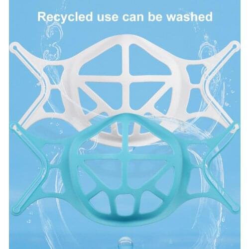 5Pcs Face Cover Brackets Waterproof Comfortable Lightweight 3D Mouth TPE Holder Breathable Faces Support Frames Helpful Guard