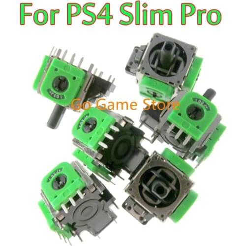 50pcs for Sony PlayStation 4 PS4 Slim Pro 3D Rocker Analog Joystick Replacement Green