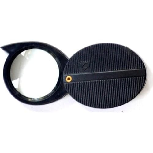 8PK-MA005 Foldable Dual Lens 5/10x Magnifier Repairing Tool Mini Magnifiers Portable Jewelry Loupe Foldable Pocket Magnifier