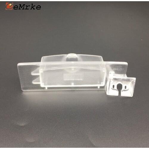 EEMRKE DIY Car Camera Bracket License Number Plate Lights Mount Housing for KIA Optima KIA K5 kx5 Sportage QL 4TH 2015-2018