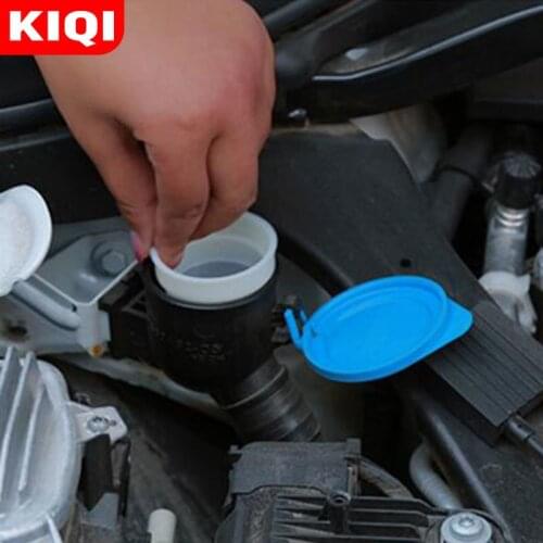 KIQI ABS Nylon Glass Spray Bottle of Water To Clean The Filter Funnel Stickers for BMW X1 F48 2016 - 2020 Car Accessories