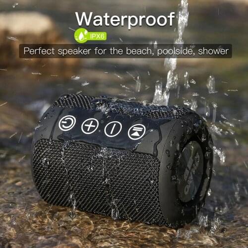 Wireless Sound System HD bluetooth speaker Bass Sound IPX6 Waterproof Wireless Portable Stereo Speaker for Home Outdoor